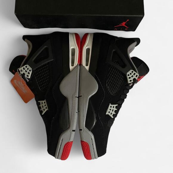 Jordan 4 retro bred 2019 - size 8.5 M / 10 W US / 41.5 EU - Picture 3 of 6